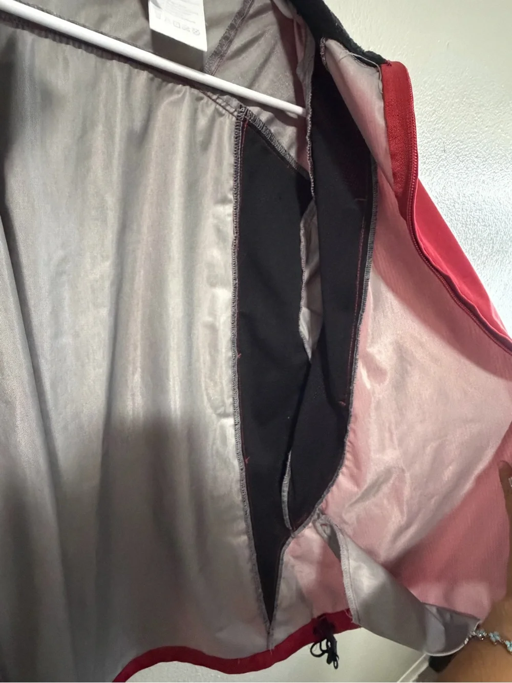 The North Face Men's Red Full-Zip Windbreaker